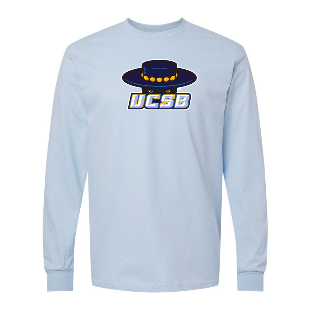 Men's UCSB Gauchos Gildan Heavy Cotton Long Sleeve T-Shirt